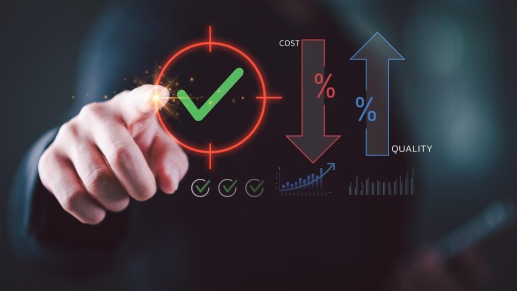 Professional marketing team improving slow marketing decisions with agile strategy