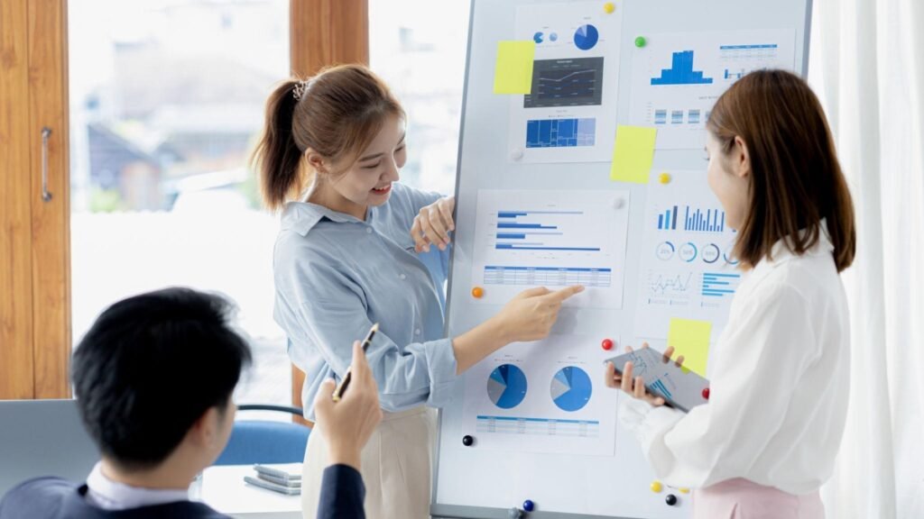 Professional marketing startups team outperforming traditional agencies with data-driven strategy